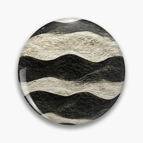 Item preview, Monochrome Wavy Striped Crinkled Texture Art designed and sold by Piotrek0001.