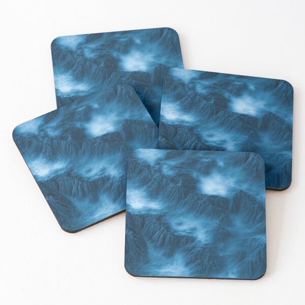 Item preview, Stormy Blue Cloud and Water Crinkle Art designed and sold by Piotrek0001.