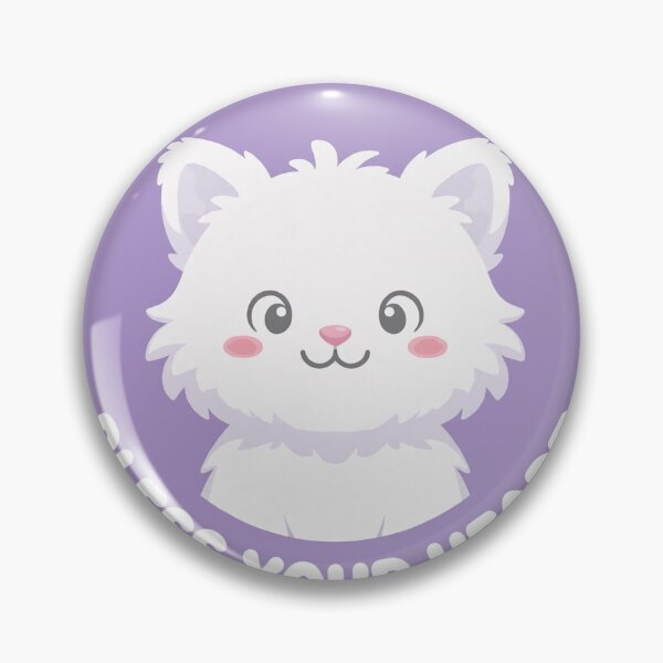 Item preview, Bless Your Heart - Sweet Snarky Cat Badge Sticker designed and sold by SniffGiggle.