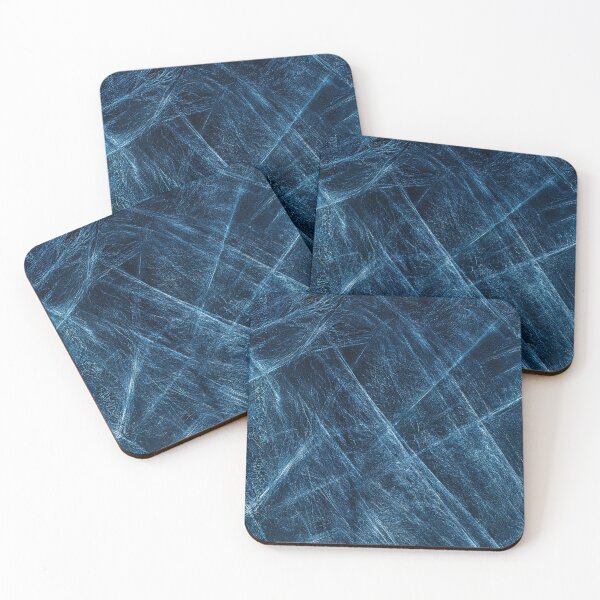 Item preview, Scratched Sapphire Ice Crinkled Texture Art designed and sold by Piotrek0001.