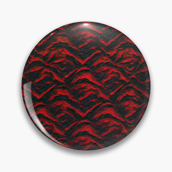 Item preview, Crimson Magma Wave Crinkled Relief Art designed and sold by Piotrek0001.