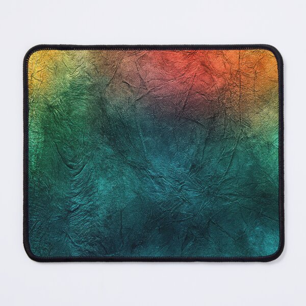 Item preview, Rainbow Aurora Wash on Green Crinkled Canvas designed and sold by Piotrek0001.