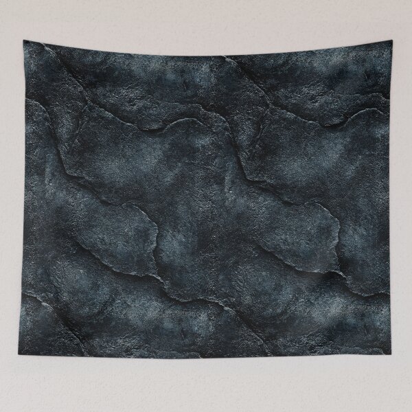 Item preview, Midnight Blue Cracked Stone Fissure Texture designed and sold by Piotrek0001.