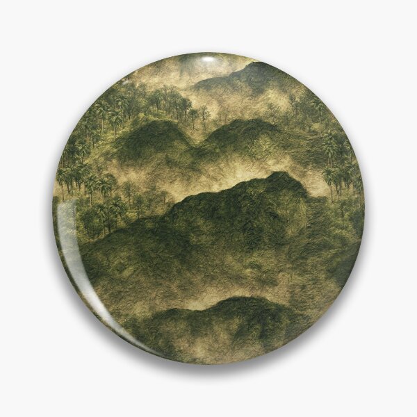 Item preview, Moss Green Undulating Mountain Ridge Art designed and sold by Piotrek0001.