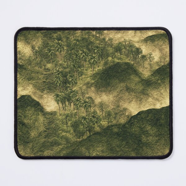 Item preview, Moss Green Undulating Mountain Ridge Art designed and sold by Piotrek0001.
