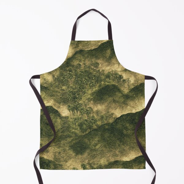 Item preview, Moss Green Undulating Mountain Ridge Art designed and sold by Piotrek0001.