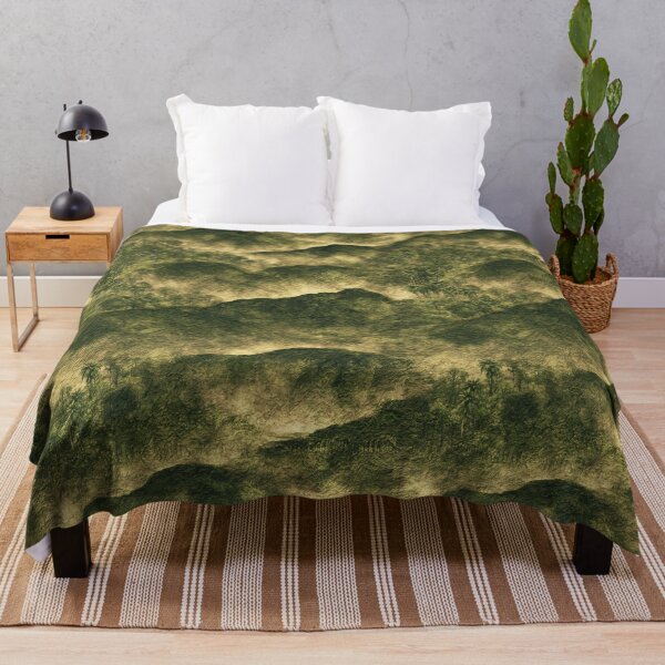 Item preview, Moss Green Undulating Mountain Ridge Art designed and sold by Piotrek0001.