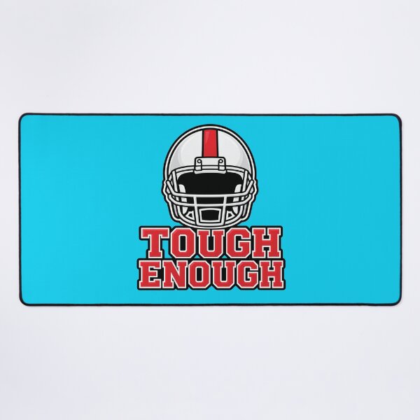 Item preview, Tough Enough Football Helmet T-Shirt Design – Bold Sports Motivation designed and sold by IrhaArts.