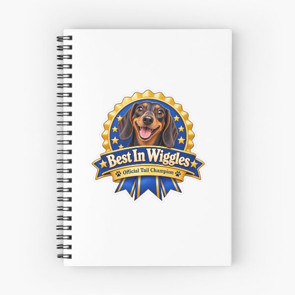 Item preview, Best In Wiggles - Official Tail Champion Sticker designed and sold by DeutscheIronMan.