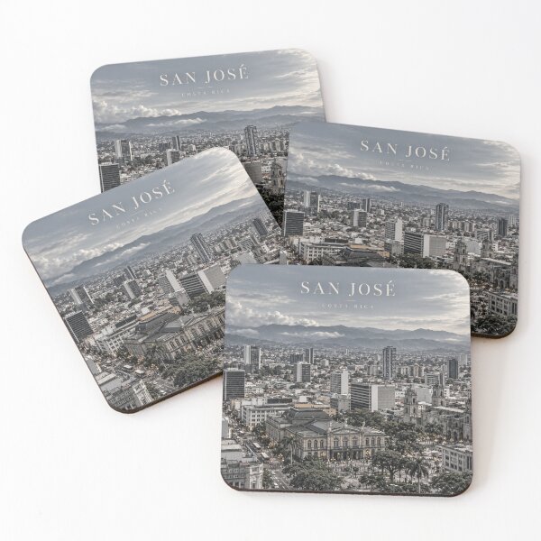 Item preview, San José Cinematic Monochrome City Artwork designed and sold by MichaeIRellov.