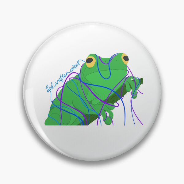 Item preview, Crafter frog designed and sold by DaemonKitsuneCreations.