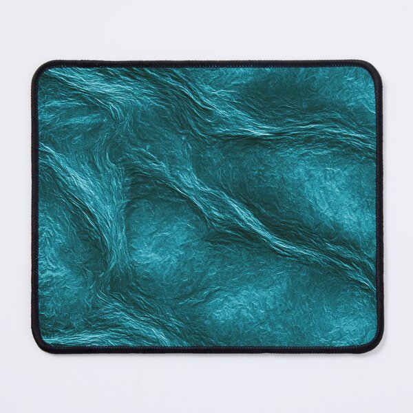 Item preview, Vibrant Aqua Liquid Ripple Crinkled Art designed and sold by Piotrek0001.