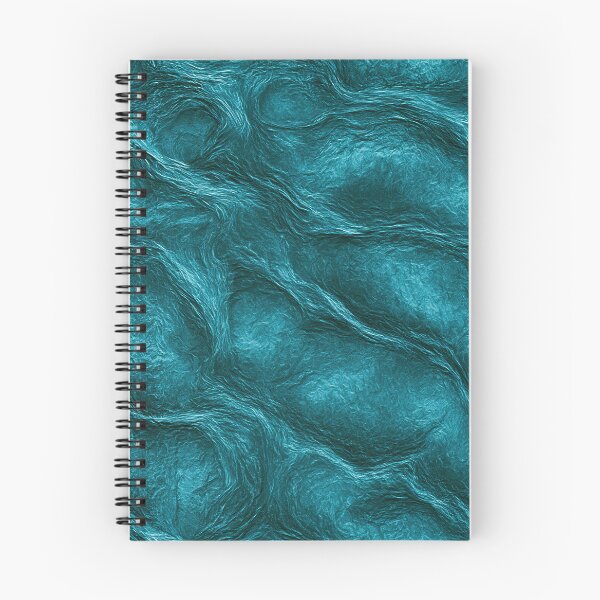 Item preview, Vibrant Aqua Liquid Ripple Crinkled Art designed and sold by Piotrek0001.