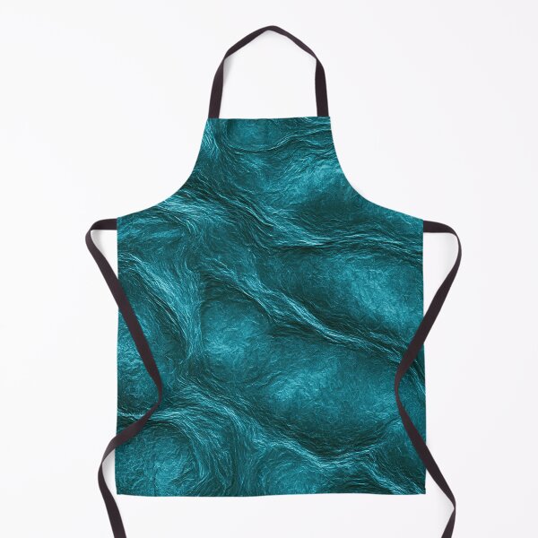 Item preview, Vibrant Aqua Liquid Ripple Crinkled Art designed and sold by Piotrek0001.