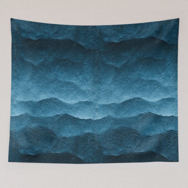 Item preview, Cobalt Blue Gradient Creased Paper Texture designed and sold by Piotrek0001.