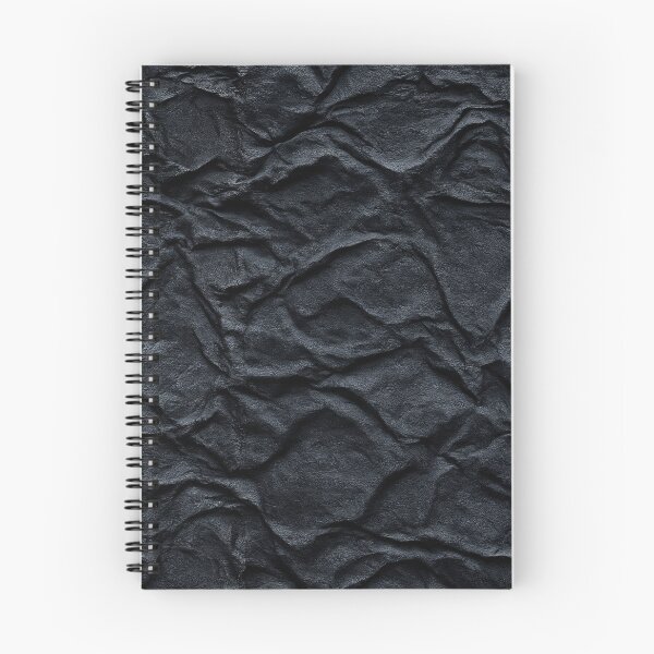 Item preview, Charcoal Grey Heavily Crumpled Paper Art designed and sold by Piotrek0001.