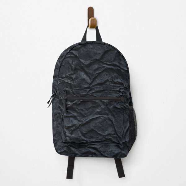 Item preview, Charcoal Grey Heavily Crumpled Paper Art designed and sold by Piotrek0001.