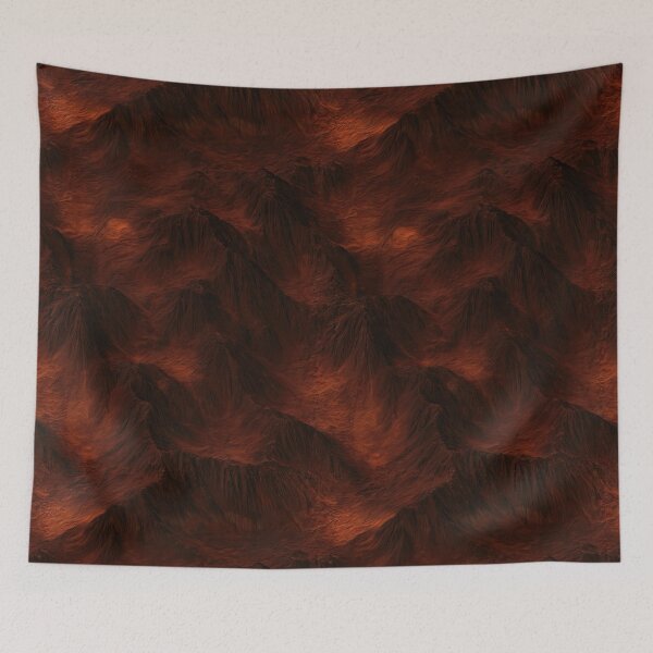 Item preview, Auburn Brown Folded Organic Silk Texture designed and sold by Piotrek0001.