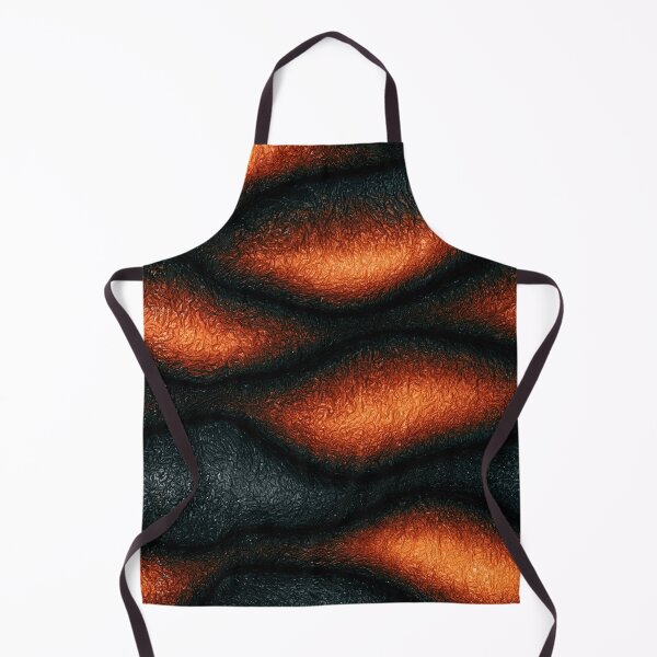 Item preview, Glowing Magma Ridge Folds on Black Stone designed and sold by Piotrek0001.