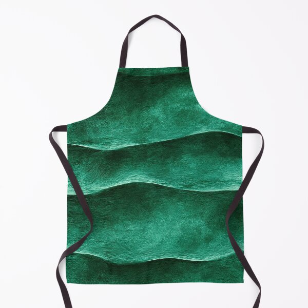 Item preview, Emerald Green Wavy Landscape Crinkled Art designed and sold by Piotrek0001.