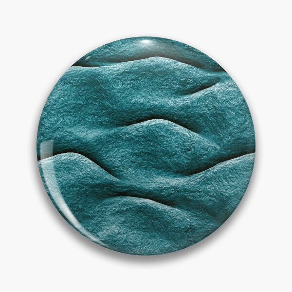 Item preview, Teal Blue Horizontal Wavy Ribbon Crinkle Art designed and sold by Piotrek0001.