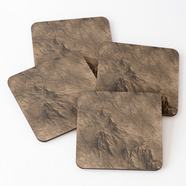 Item preview, Desert Sandstone Mountain Ridge Crinkle Art designed and sold by Piotrek0001.