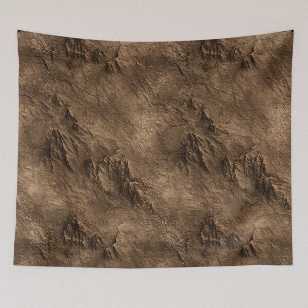 Item preview, Desert Sandstone Mountain Ridge Crinkle Art designed and sold by Piotrek0001.