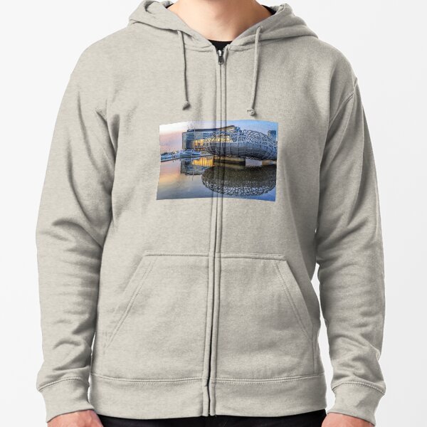 Webb Bridge - Docklands Zipped Hoodie