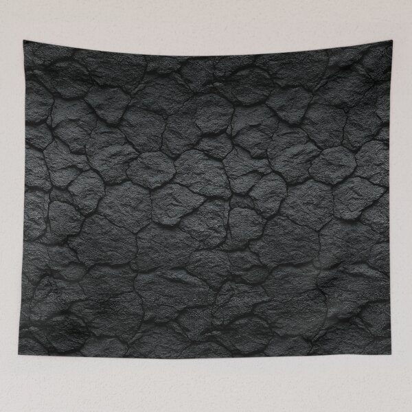 Item preview, Dark Charcoal Cracked Earth Mud Texture designed and sold by Piotrek0001.