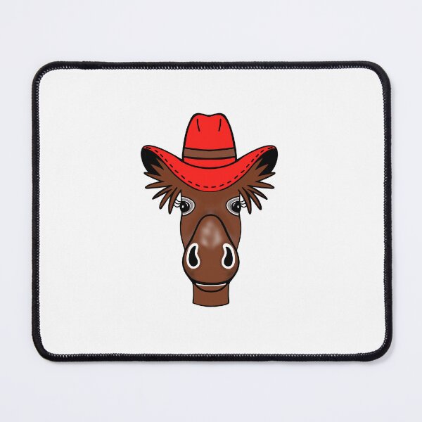 Item preview, Funny Donkey Wearing A Cowboy Hat designed and sold by Sartoris Art.