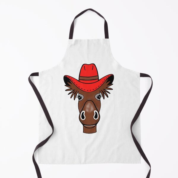 Item preview, Funny Donkey Wearing A Cowboy Hat designed and sold by Sartoris Art.