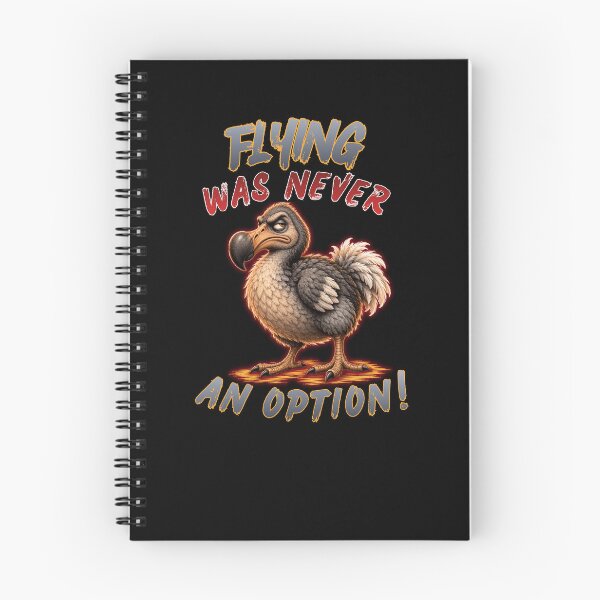 Item preview, Flying Was Never an Option! Funny Dodo Bird designed and sold by Creative-Sanc.
