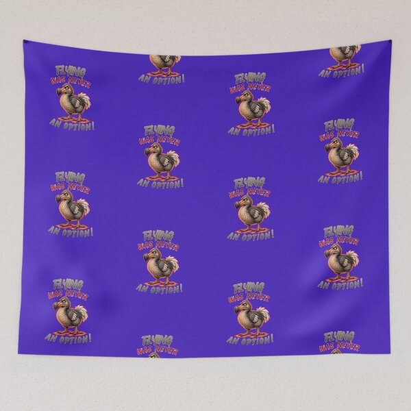 Item preview, Flying Was Never an Option! Funny Dodo Bird designed and sold by Creative-Sanc.