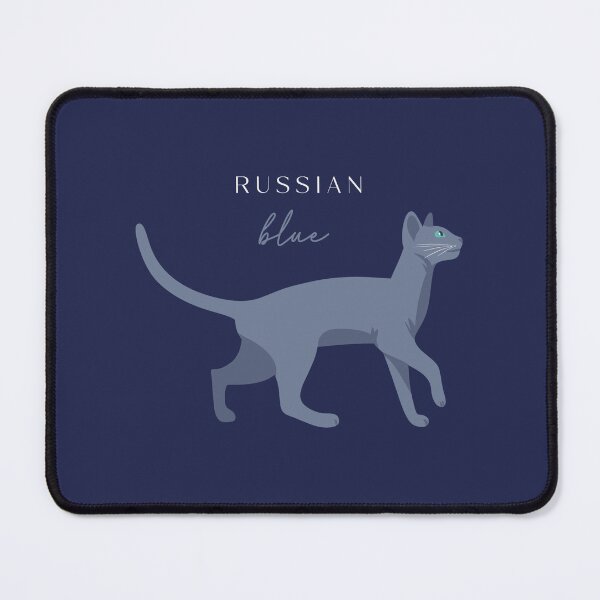 Item preview, Russian Blue Cat designed and sold by IvysCreativityHouse.