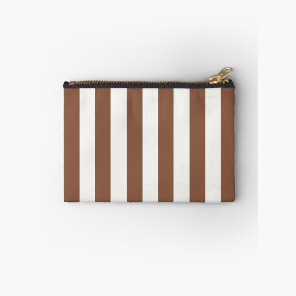 Item preview, Cabana stripe pattern in brown and white designed and sold by RishabhArts1.