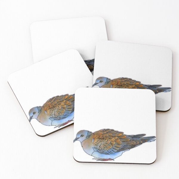 Item preview, Tina the Turtle Dove  - animalz designed and sold by Ashley’sAnimalz.