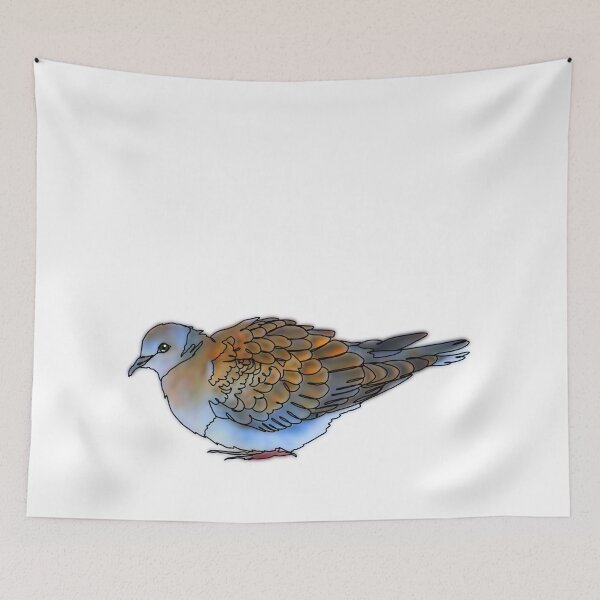 Item preview, Tina the Turtle Dove  - animalz designed and sold by Ashley’sAnimalz.