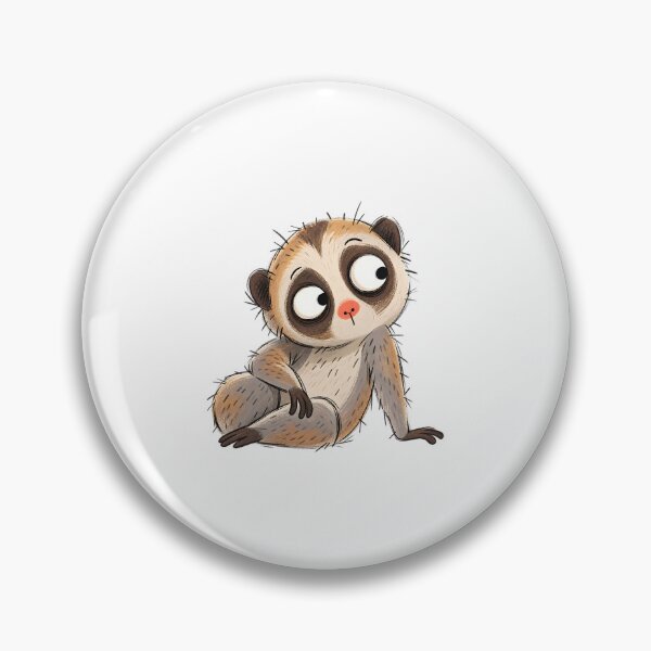 Item preview, Slow Loris Leaning Sideways designed and sold by The-Art-of-D.