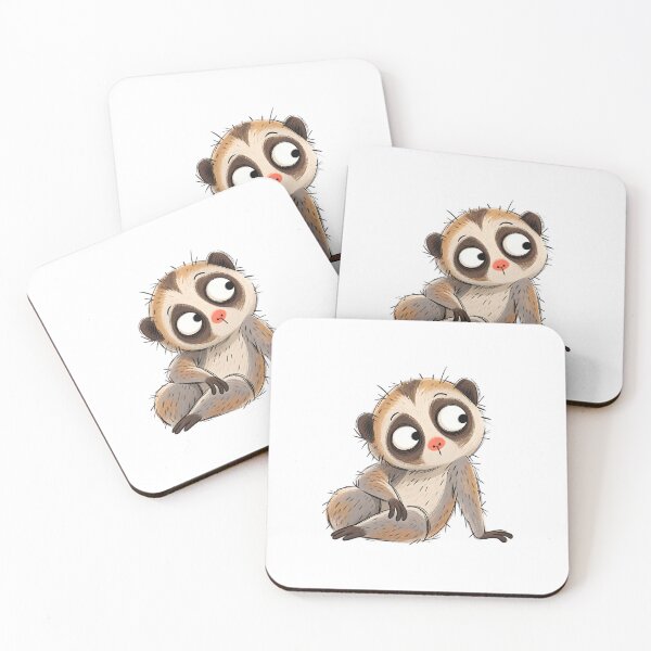 Item preview, Slow Loris Leaning Sideways designed and sold by The-Art-of-D.