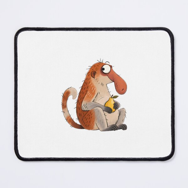 Item preview, Proboscis Monkey with a Pear designed and sold by The-Art-of-D.