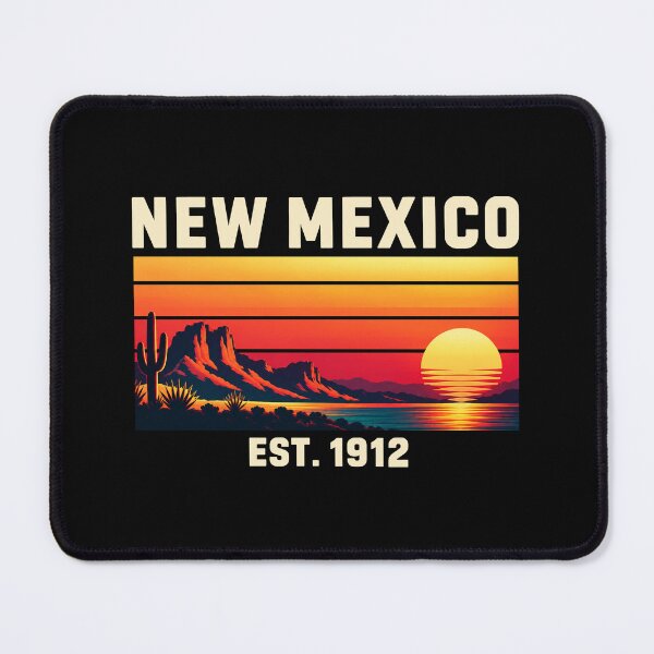 Item preview, New Mexico Retro Desert Sunset designed and sold by SonnyGilmore.