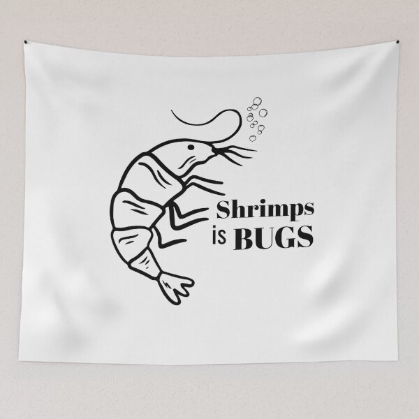 Item preview, Shrimps is Bugs designed and sold by Summ_Soup.