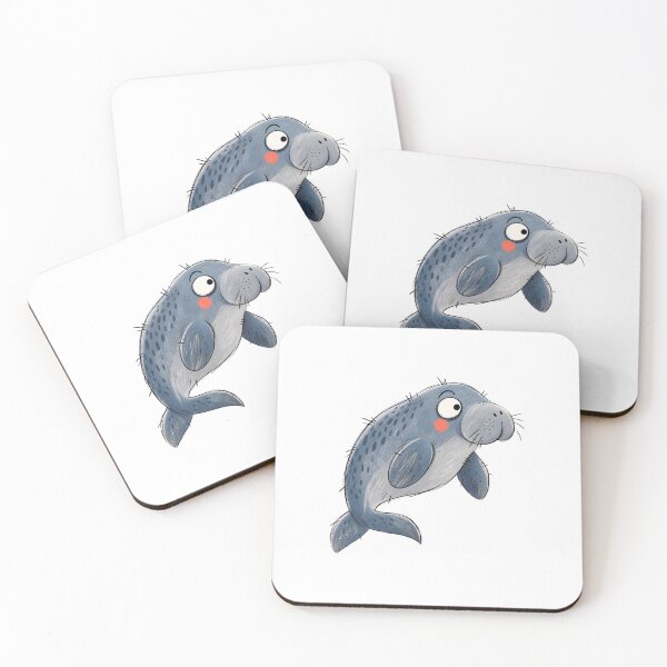 Item preview, Dugong Making a Curved Greeting designed and sold by The-Art-of-D.