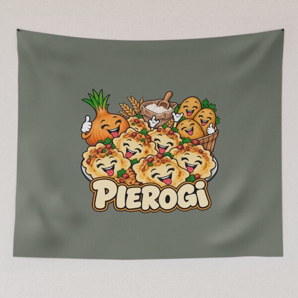 Item preview, Pierogi Party – Funny Polish Dumplings Food Lover designed and sold by Aimetoi.