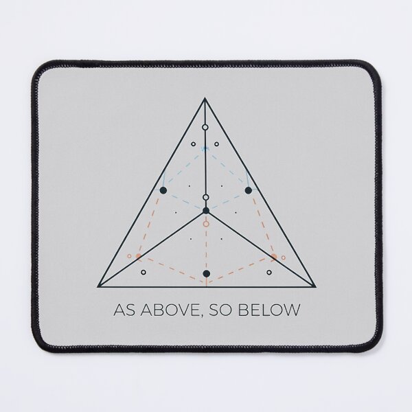 Item preview, The Living Sacred Geometry - Panpsychism Philosophy Art designed and sold by MeaningIsUse.