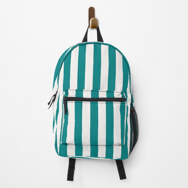 Item preview, Cabana stripe pattern in teal and white designed and sold by RishabhArts1.