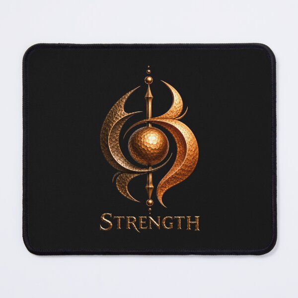 Item preview, Strength Symbol – Inner Balance & Hungarian Rovás Inspired Art designed and sold by KireaDesigns.