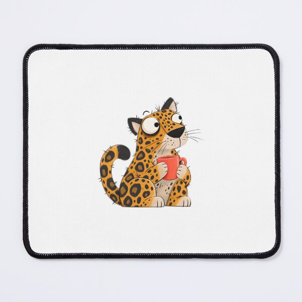 Item preview, Jaguar with a Cocoa Cup designed and sold by The-Art-of-D.