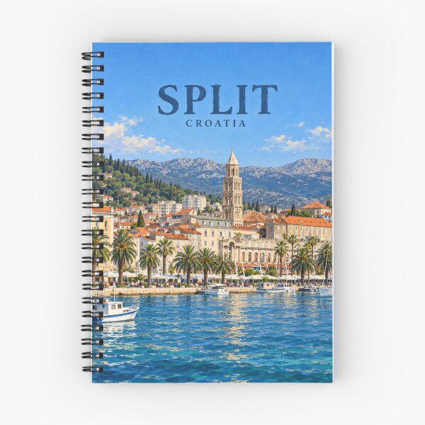Item preview, Split Painterly Croatian Coastal Impression designed and sold by MichaeIRellov.