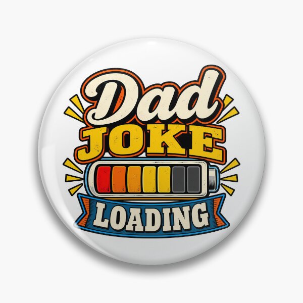 Item preview, Dad Joke Loading Funny Father's Day Retro Battery designed and sold by Photo-Sphere101.